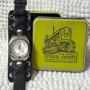 Fossil Watch with Metal Box NWOT